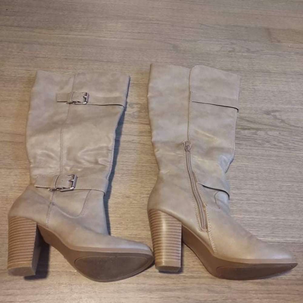 TrueFab Calf-high dress boots